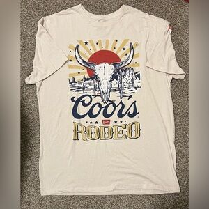 Oversized-Fit Coors Banquet Rodeo Graphic Tee